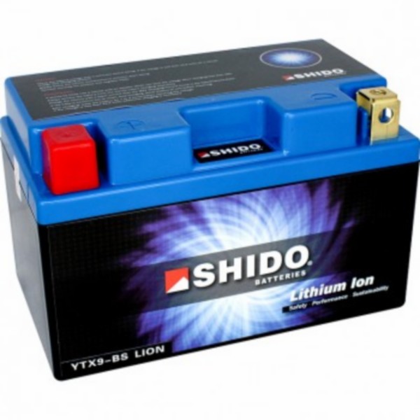 Batterie Lithium ion LTX9-BS Piaggio Zip 4-Takt Shido ltx9-bs