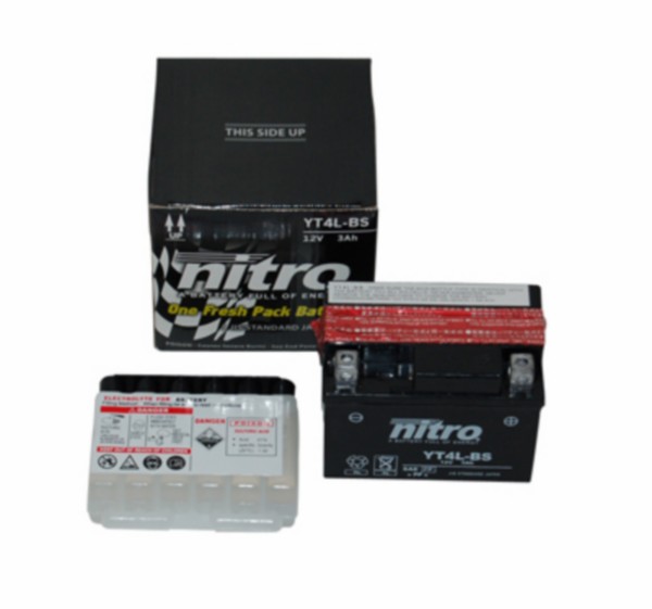 Batterie yt4l-bs Wartungsfrei dj/ref/her/kb-k12/sni/vis/wal DMP