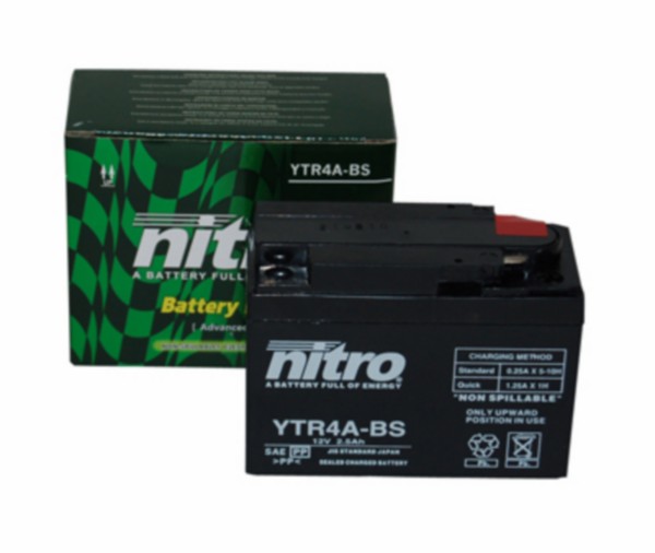 Battery ytr4a-bs 2.3ah bali/sfx/street/x8r nitro