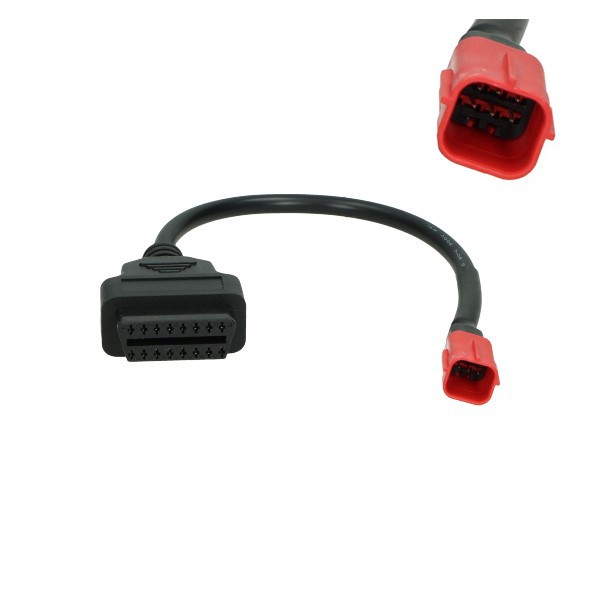 Diagnose cable universal OBD2 cable plug euro-5 (6 pin o.a.Piaggio)
