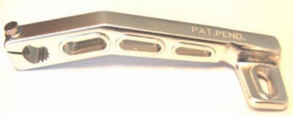 Kickstarter Pedal 3-gaats Piaggio Aluminium DMP so lange wie nog im Stock