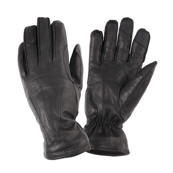 Motor glove set leather S black Tucano Urbano softy icon lady 952iw