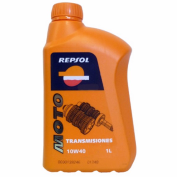 Lubricant oil 10W40 halve synth transmissie-olie 1L bottle Repsol