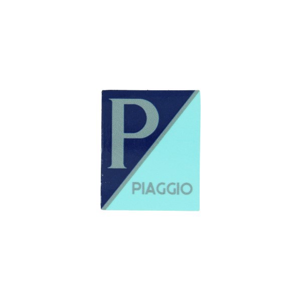 Sticker logo voorscherm Piaggio Vespa LX Primavera Sprint blauw grijs