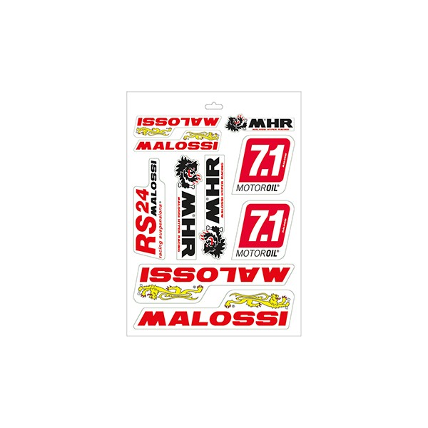 Sticker set RST universal Malossi 339780.16 10-delig