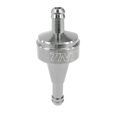 Benzine filter TNT aluminium 6mm universeel
