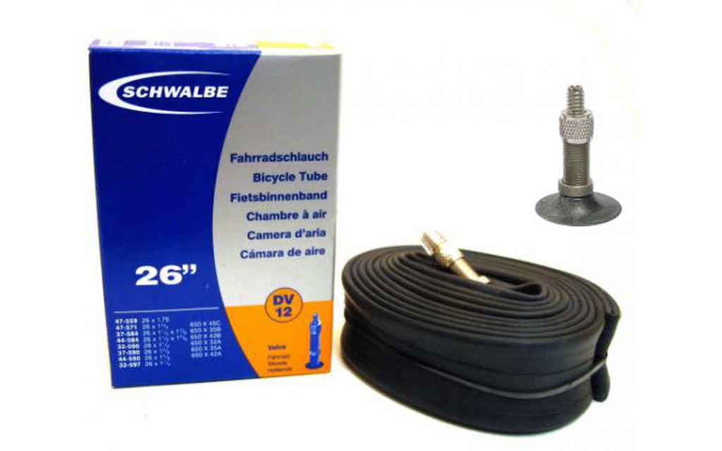 Inner tube Spartamet Schwalbe DV12 26" / 32/47-559/597 - 40mm Ventie