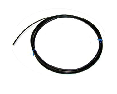 Kabel aussen Schwarz Bremse, Gas, Profil ø5mm  per 1meter