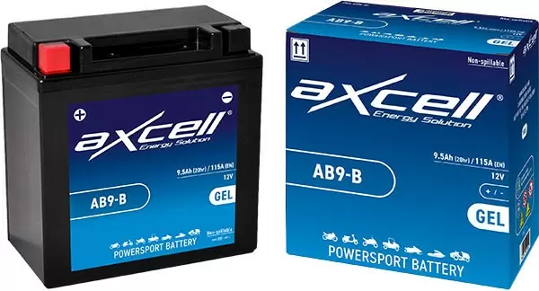 Accu ab9-b yb9-b sla gel Fly 4T Liberty 4T Vespa LX 4T Gilera Runner Vespa S axcell