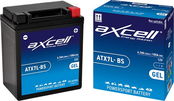 Battery atx7l-bs ytx7l-bs sla gel libIGET Primavera Sprint Piaggio Zip 4-stroke axcell