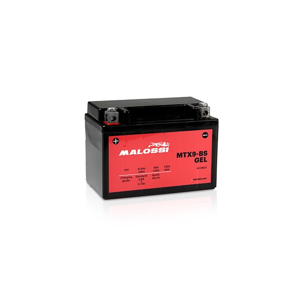 Battery MTX9-BS gel euro-2 Piaggio Zip 4-stroke Malossi 4418921