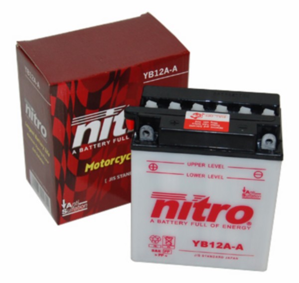 Battery yb12a-a 12ah nitro