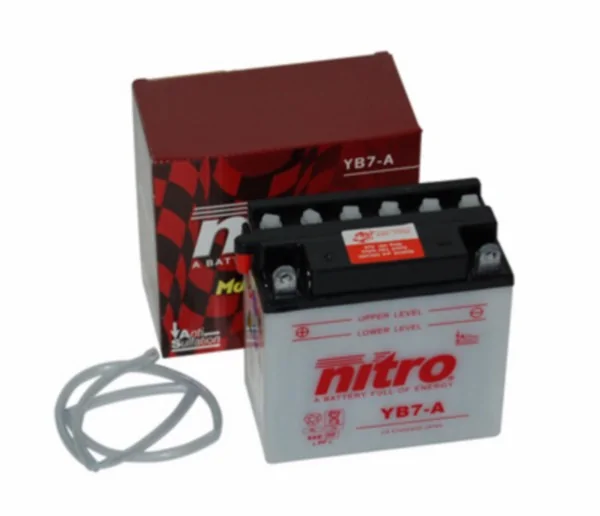 Accu yb7-a 8ah elystar/pk50/run125/run180/typ/typ125 nitro