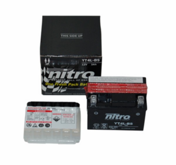 Battery yt4l-bs onderhoudsvrij dj/ref/her/kb-k12/sni/vis/wal DMP