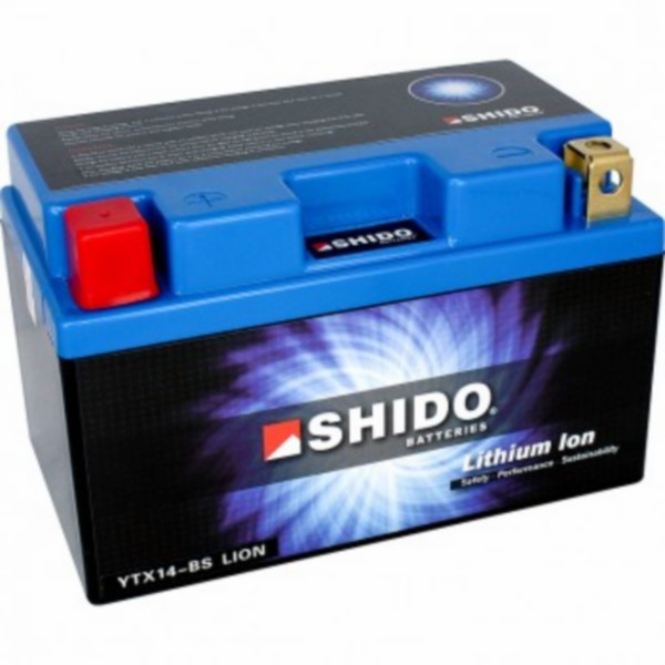 Battery ytx14-bs lithium ion o.a Piaggio MP3 Shido ltx14-bs