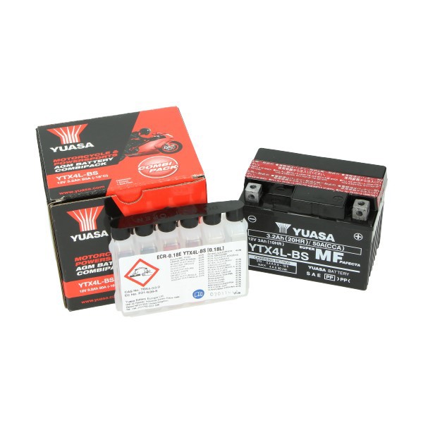Accu ytx4l-bs onderhoudsvrij Yuasa