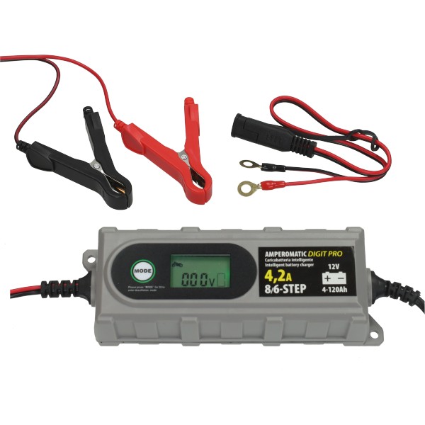 Batterie auflader 12v digital slimme Batterie auflader 4,2A lampa ameromatic digit pro70209