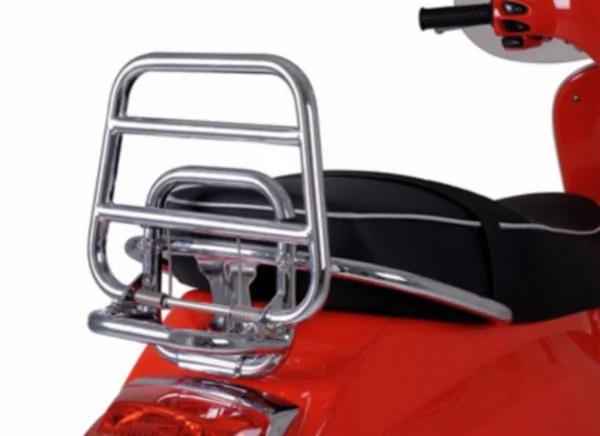 Luggage Carrier  fold-away vespa lx/lxv/s chroom piaggio original 656106