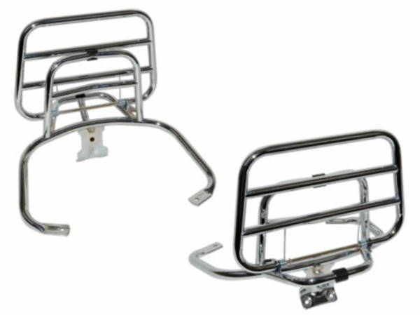 Luggage Carrier  fold-away vespa lx/s chroom