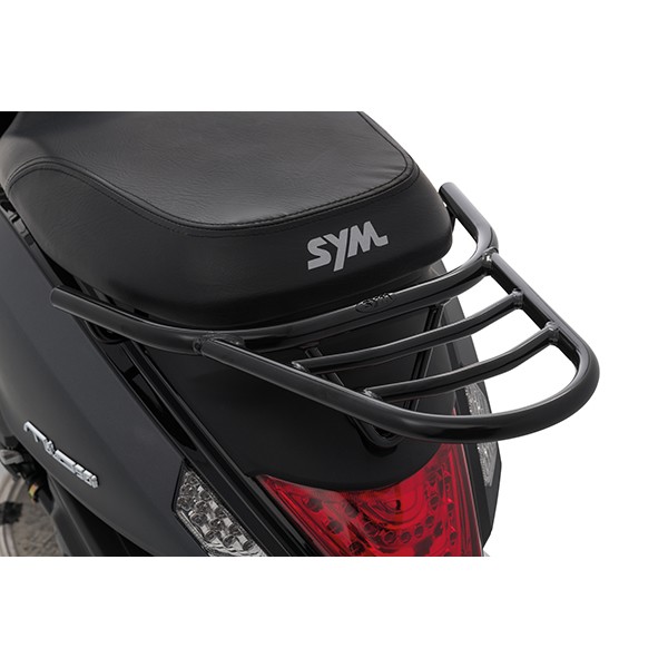 Back carrier Sym Mio 50i black shine original sy810-fsa-fsb