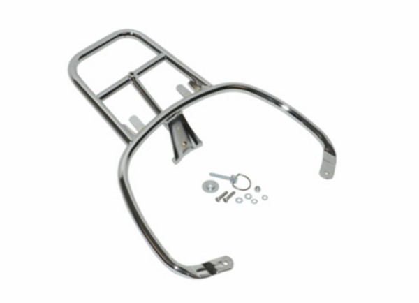 Back carrier top case Primavera Sprint chrome Piaggio original 1b000815