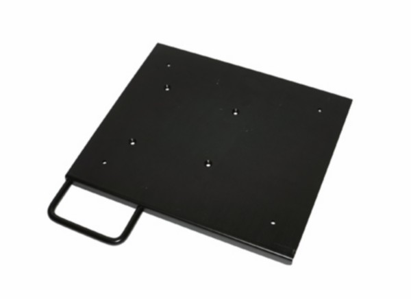 Achterdragerplaat metaal universeel voor pizzabox koffer 41X36 cm