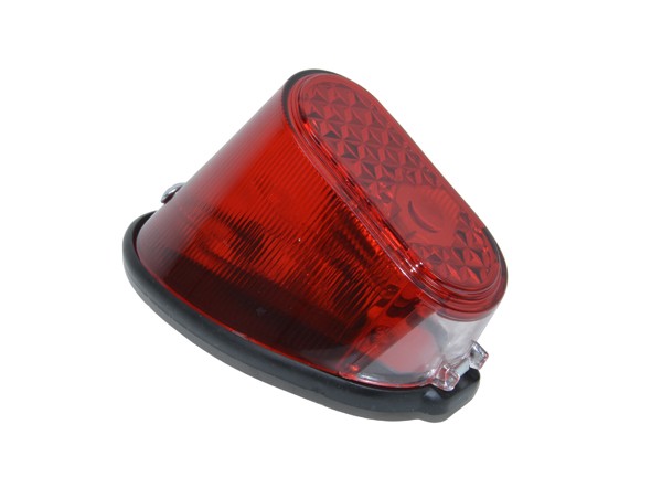 Rear light complete Puch MV50 MS50 red glas