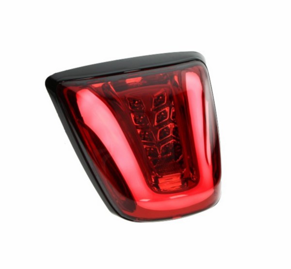 Rear light led E-keur rim black shine red glas Primavera Sprint DMP