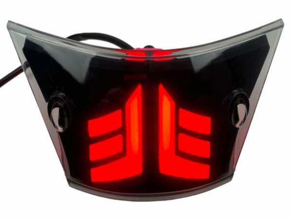 Rear light led EVO-2 Piaggio Zip 2000 smoke DMP