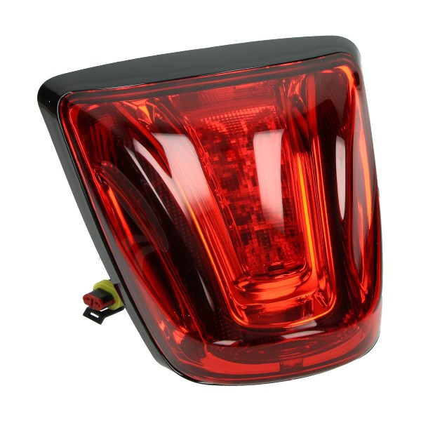 Rear light led shine black rim red glas Primavera Vespa Sprint DMP