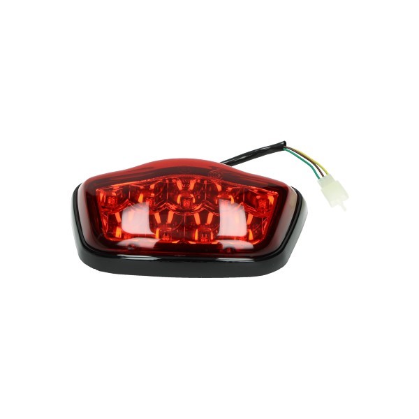 Achterlicht led rood smoke zwarte rand China Vespa LX S Napoli vx50agm