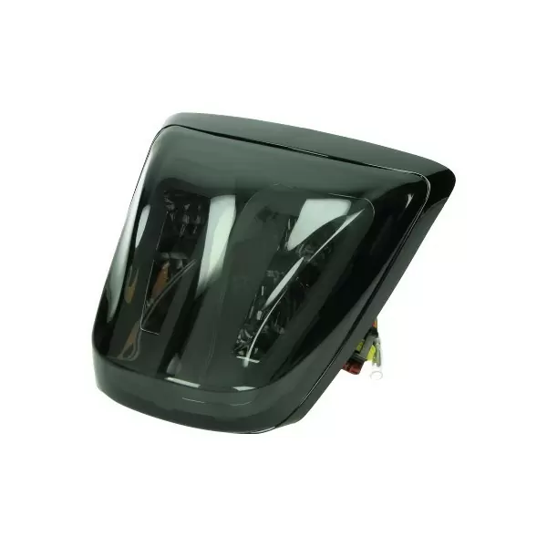 Rear light led tube smoke black shine E-mark Vespa Primavera Sprint Power1
