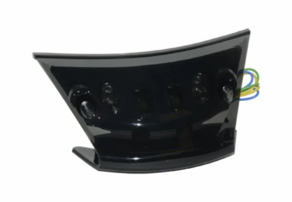 Rear light led Zip 2000 black smoke
