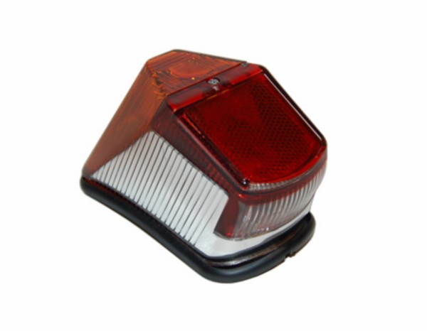 Rear light model Hella Zündapp 517 rood/ chrome DMP