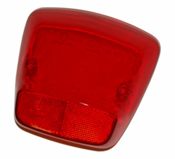 Rear light glass Sym Sym Fiddle red