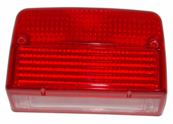 Rear light glass Tomos A35 from 2007 red DMP