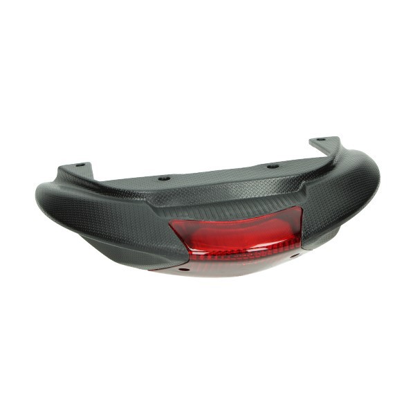 Back spoiler + rear light Zip from 2009 black Piaggio original 575407000c