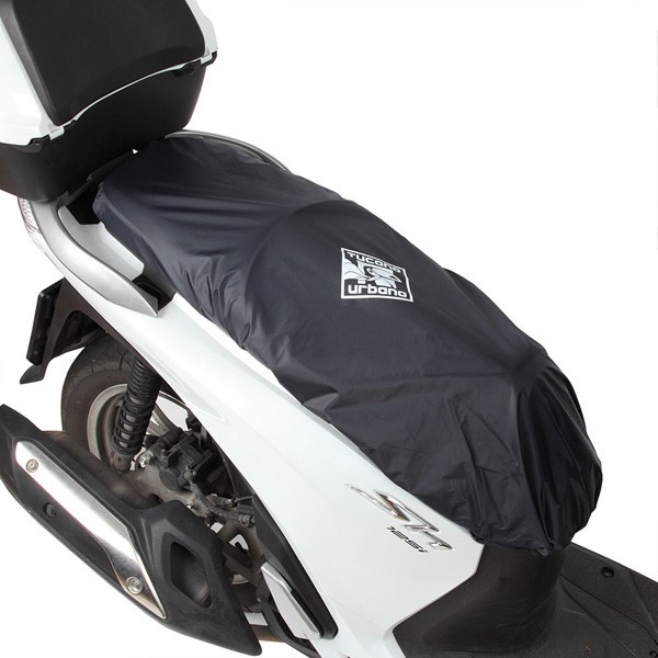 Afdekhoes buddyseat L zwart Tucano Regenhoes motorscooter