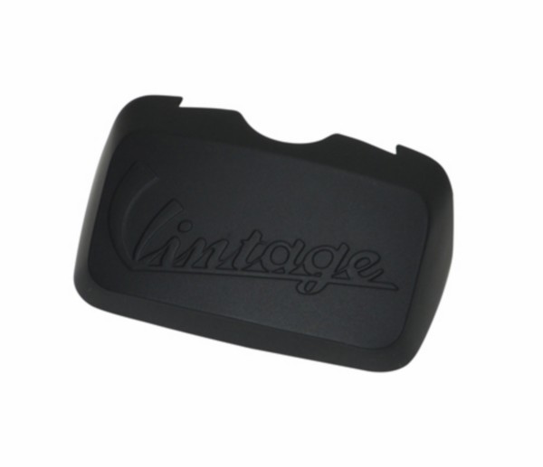 Cover plate back carrier pick up brace Vespa LX Vespa S matt black