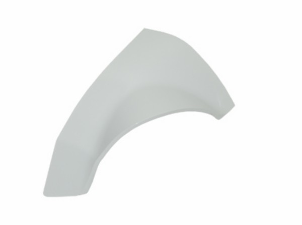 Cover plate duo-footrest Primavera Sprint white fusion 544 left Piaggio original 1b001011000br