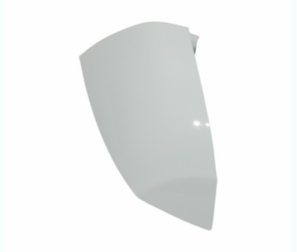 Cover plate duo-footrest Primavera Sprint white fusion 544 on the right Piaggio original 67362720br