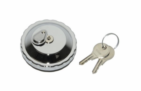 Petrol cap + lock round Zundapp chroom cawi