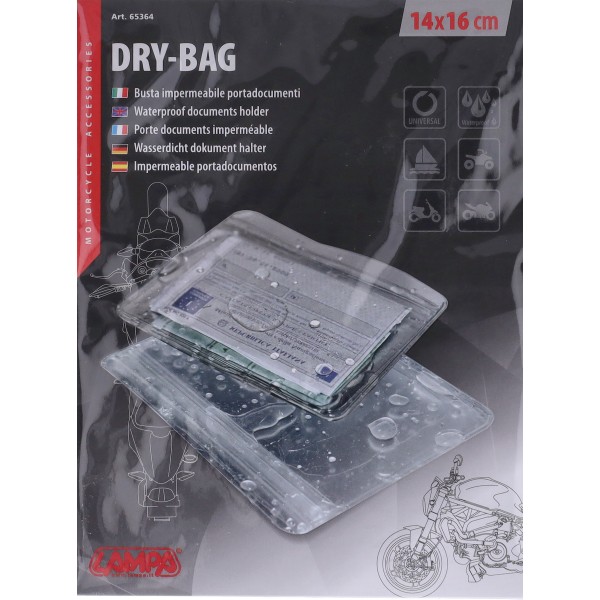 Protection screen lampa waterproof 14x16 cm transparent