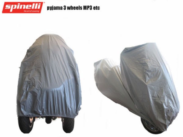 Protection screen metrop Piaggio MP3 grey bogart