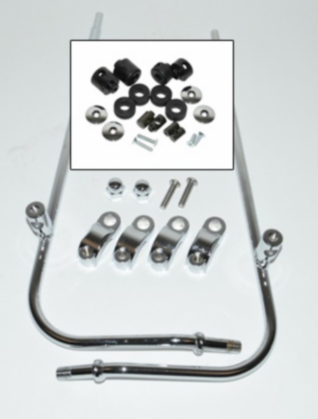 Bevestigingsset windscherm Vespa LXV Piaggio origineel 605089m