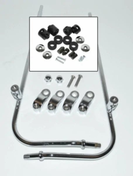 Fixation set windscreen Vespa LXV Piaggio original 605089m