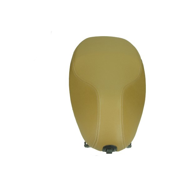 Buddyseat euro-5 Vespa Primavera 4t-3v licht bruin Piaggio origineel 1b005211000c2