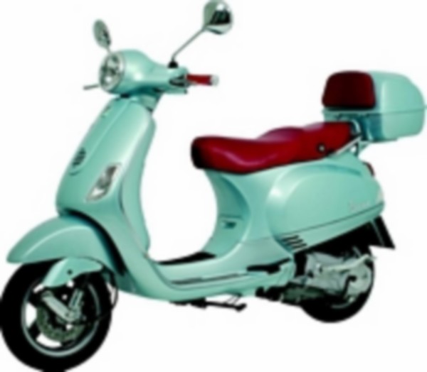 Buddyseat leer Vespa LX rood Piaggio origineel 602930m0rs