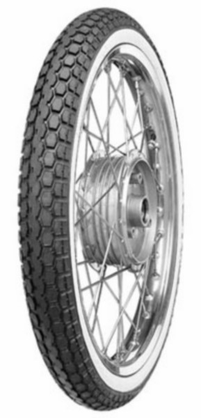 Tire  225x19 black/white continental kks10ww