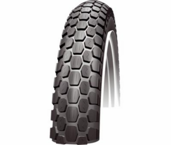 Tire + White letters  225x17 weg schwalbe hs242